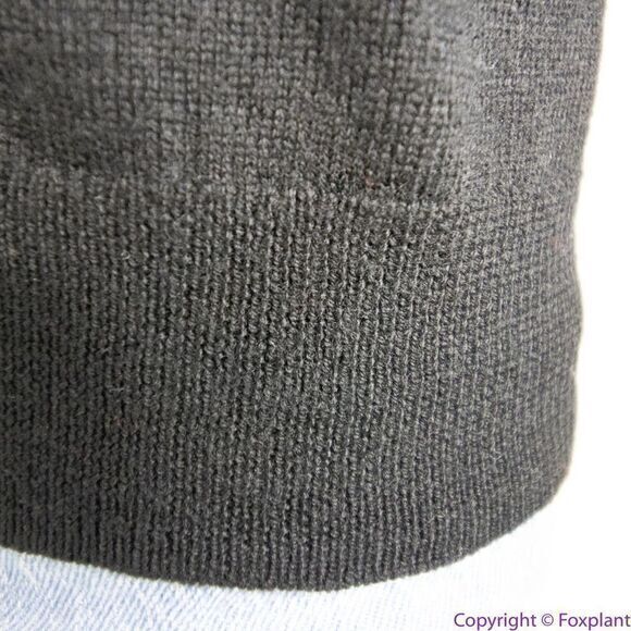 Calvin Klein extra fine merino‎ wool black sweater, S/P - Picture 11 of 14